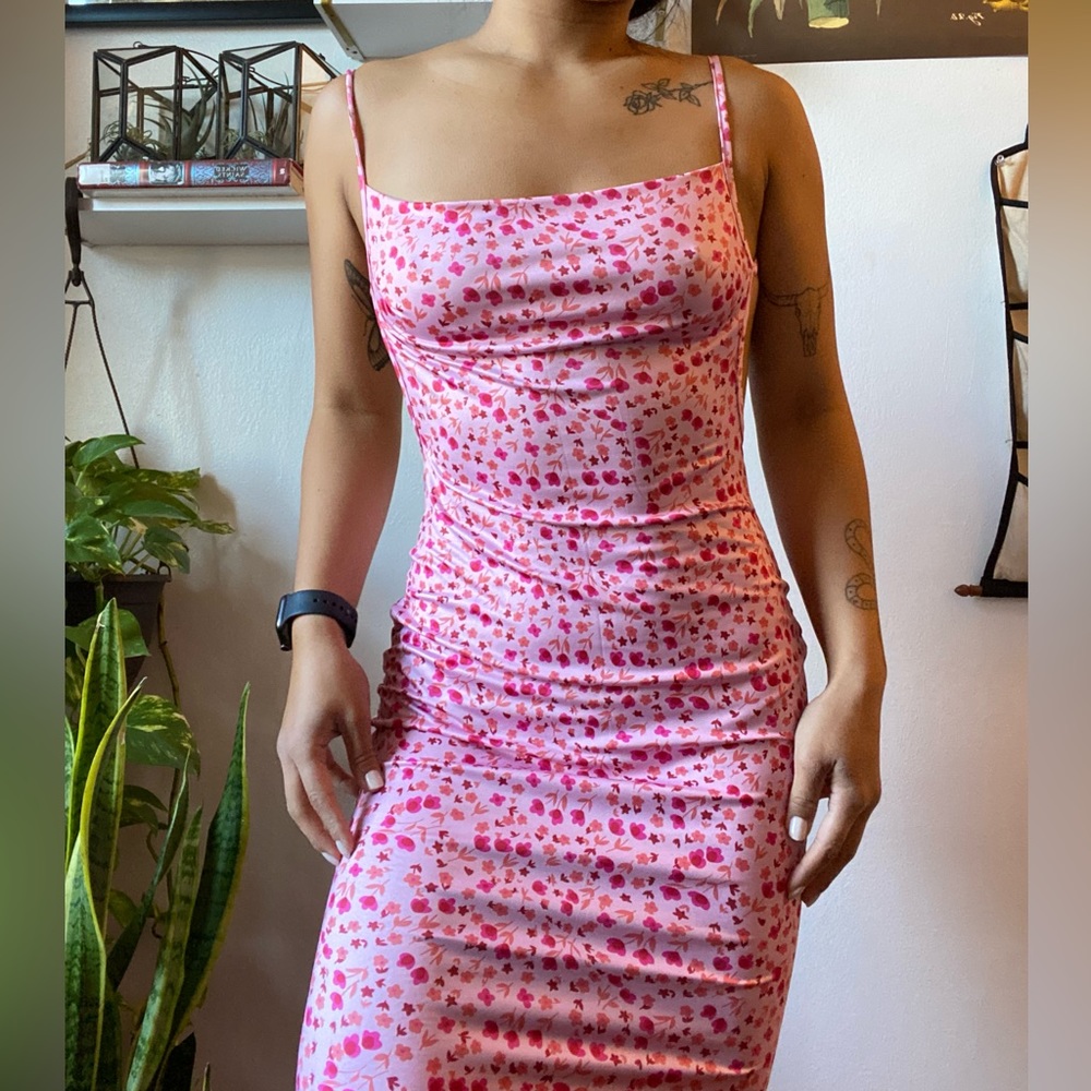 Long Slimming Dress